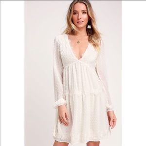 Lulu’s wishful thinking lace dress medium